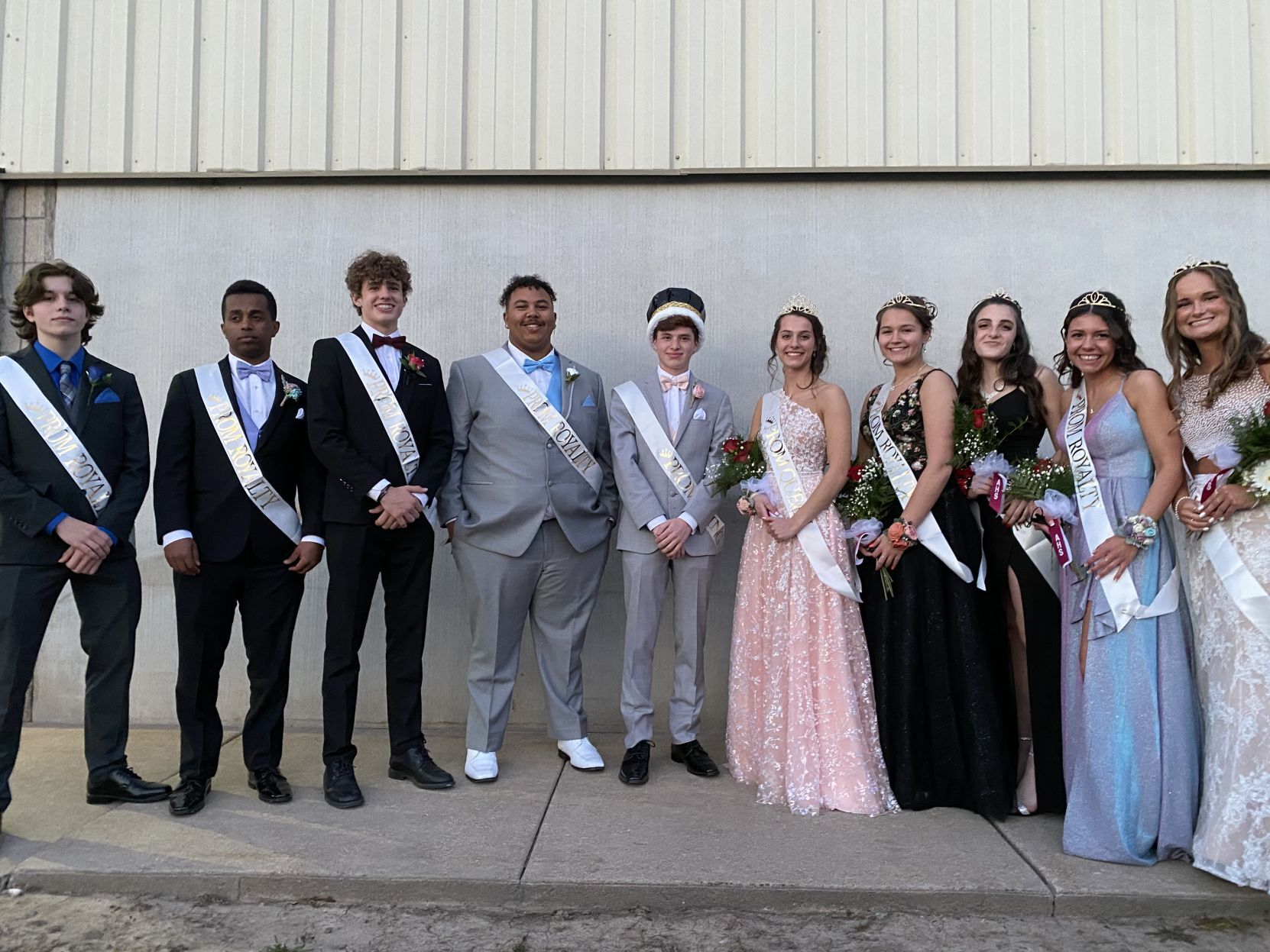Antigo Junior Prom Court